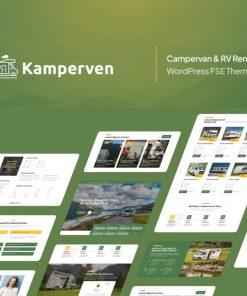 Kamperven – Campervan & RV Rental Gutenverse FSE WordPress Theme