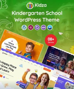 Kidza - Kindergarten WordPress Theme for PreScool