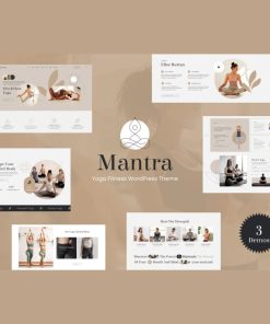 Mantra - Yoga Fitness WordPress Theme