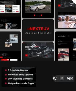 NextEuv – Single Product Shop, EV WordPress Theme