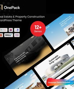 OnePack – Real Estate & Property Construction WordPress Theme