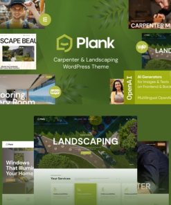 Plank – Carpenter, Flooring & Woodworker WordPress Theme