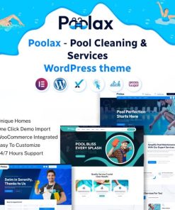 Poolax – Pool Cleaning & Services WordPress Theme