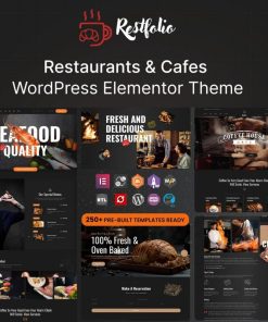 Restfolio – Elementor Restaurants & Cafes WordPress Theme