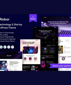 Robor – AI and Automation Integration WordPress Theme