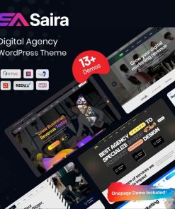 Saira – Digital Agency WordPress Theme