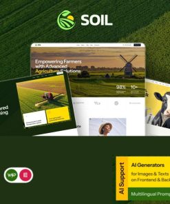 Soil – Organic Farm Agriculture WordPress Theme