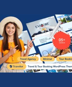 Travelor – Travel & Tour Booking WordPress Theme