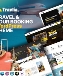 Travlia - Travel & Tour Booking WordPress Theme