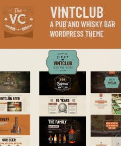 VintClub – A Pub and Whisky Bar WordPress Theme