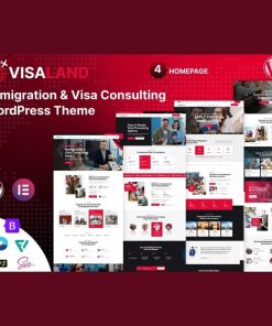 Visaland – Immigration and Visa Consulting WordPress Theme