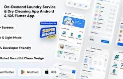 GoLaundry - On-Demand Laundry Service & Dry Cleaning App | Uber for Laundry Android-iOS Flutter App