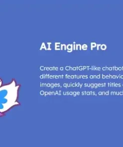 AI Engine - ChatGPT Chatbot, GPT Content Generator, Custom Playground & Features