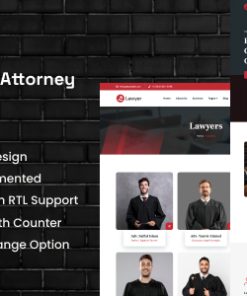 Lawyer - Law and Attorney Website CMS