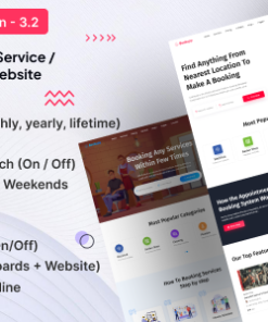 Bookapp - Multivendor Service & Appointment Booking Laravel Marketplace (SAAS)