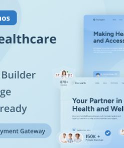 Prohealth - Medical and Healthcare Laravel CMS With Live Page Builder