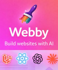 Webby – AI-Powered No-Code Website Builder SaaS Platform