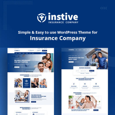 Instive β Insurance WordPress Theme