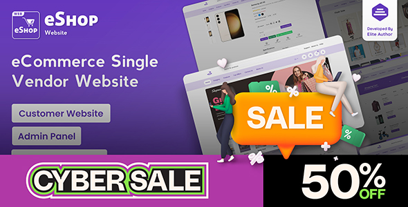 eShop Web - eCommerce Single Vendor Website