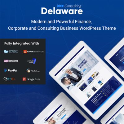 Delaware β Consulting and Finance WordPress Theme