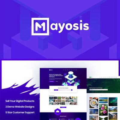 Mayosis β Digital Marketplace WordPress Theme