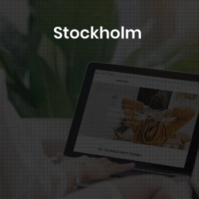 Stockholm - Elementor WordPress Theme for Creative Business & WooCommerce
