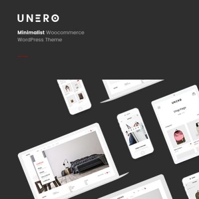 Unero β Minimalist AJAX WooCommerce WordPress Theme