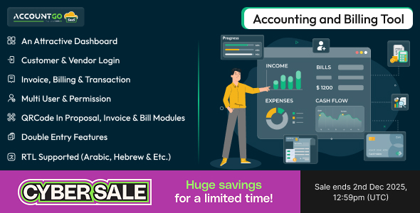 AccountGo SaaS - Accounting and Billing Tool