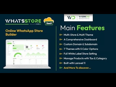WhatsStore SaaS - Online WhatsApp Store Builder