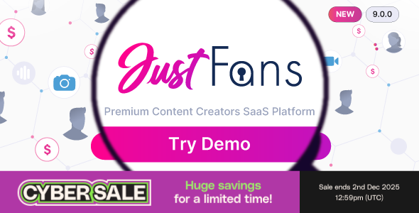 JustFans - Premium Content Creators SaaS Platform