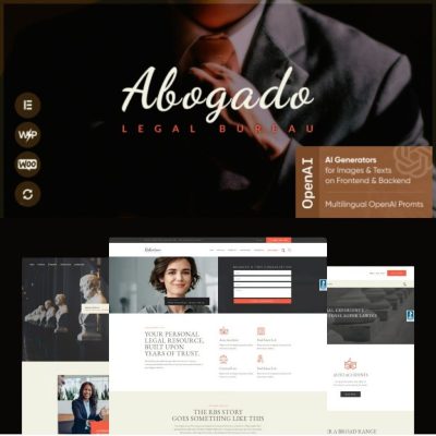 Abogado β Lawyer, Advocate & Legal WordPress Theme