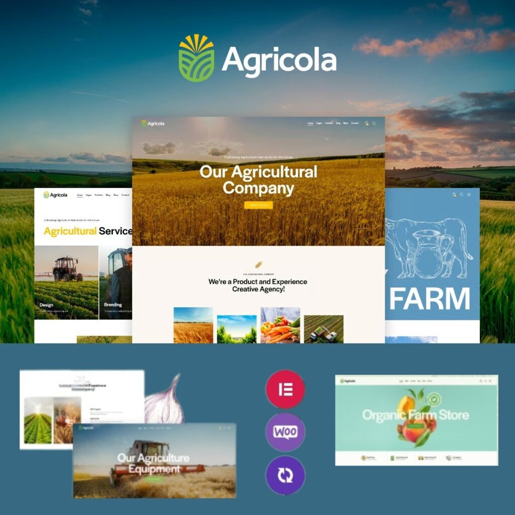 Agricola - Agriculture & Organic Farm Theme