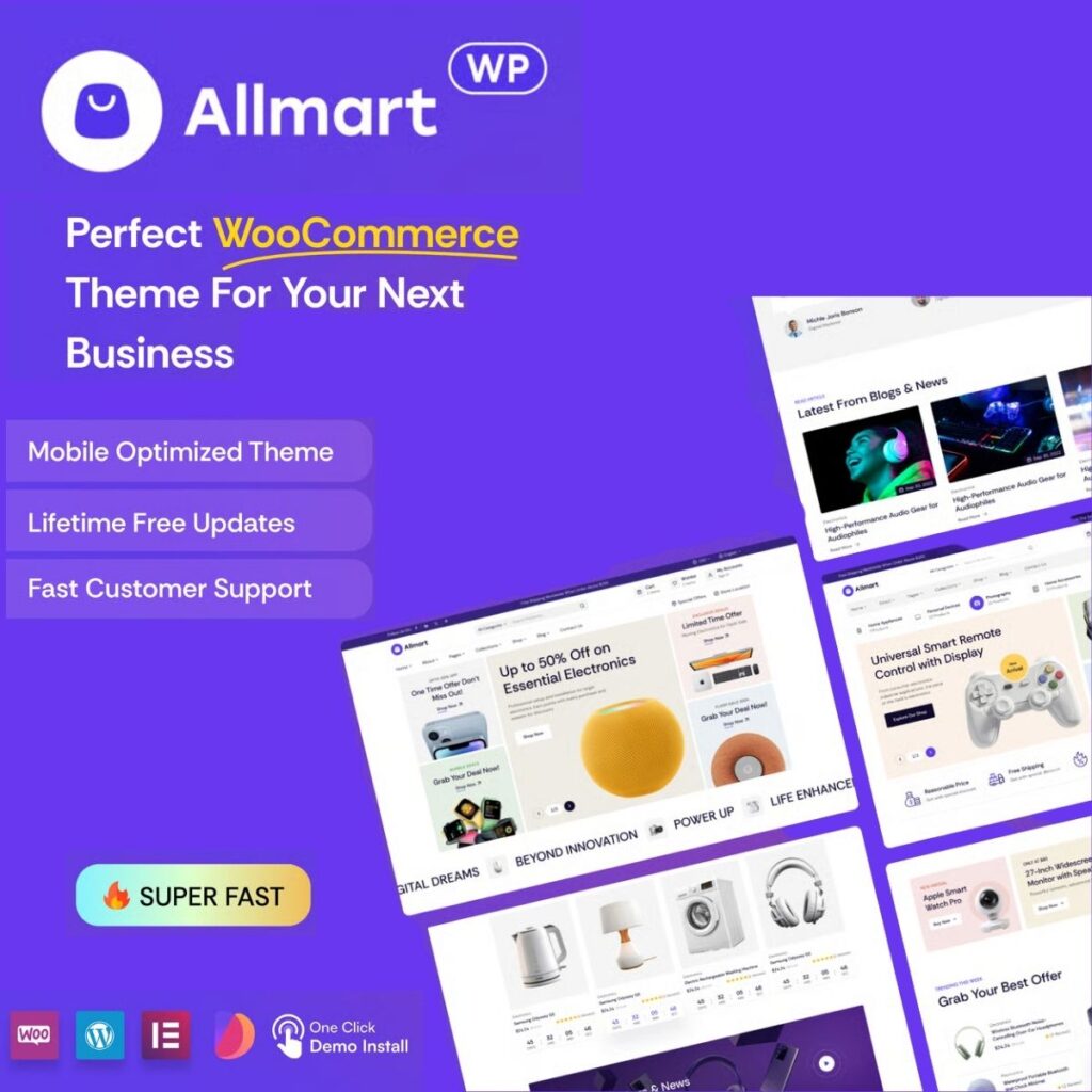 Allmart – Ultimate Electronics & Gadgets Store WordPress Theme