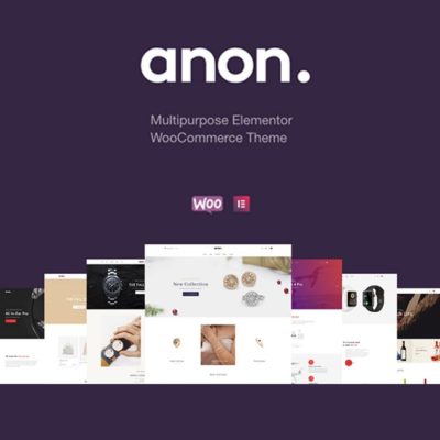 Anon β Multipurpose Elementor WooCommerce Themes