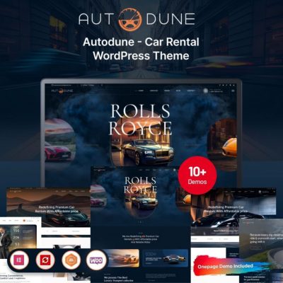 Autodune β Car Rental & Limousine WordPress Theme