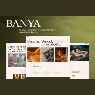 Banya β Sauna, Hammam & Thermal Baths WordPress Theme