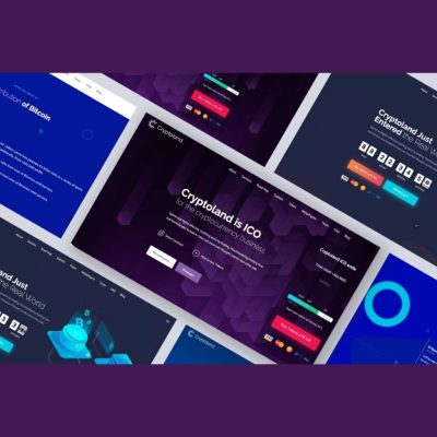 Crypto-land β Marketing Landing Page WordPress Theme