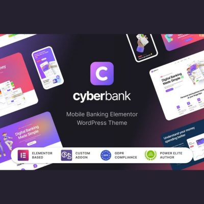 Cyberbank β Business and Finance WordPress Theme