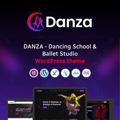 Danza β Dancing School and Ballet Studio WordPress Theme