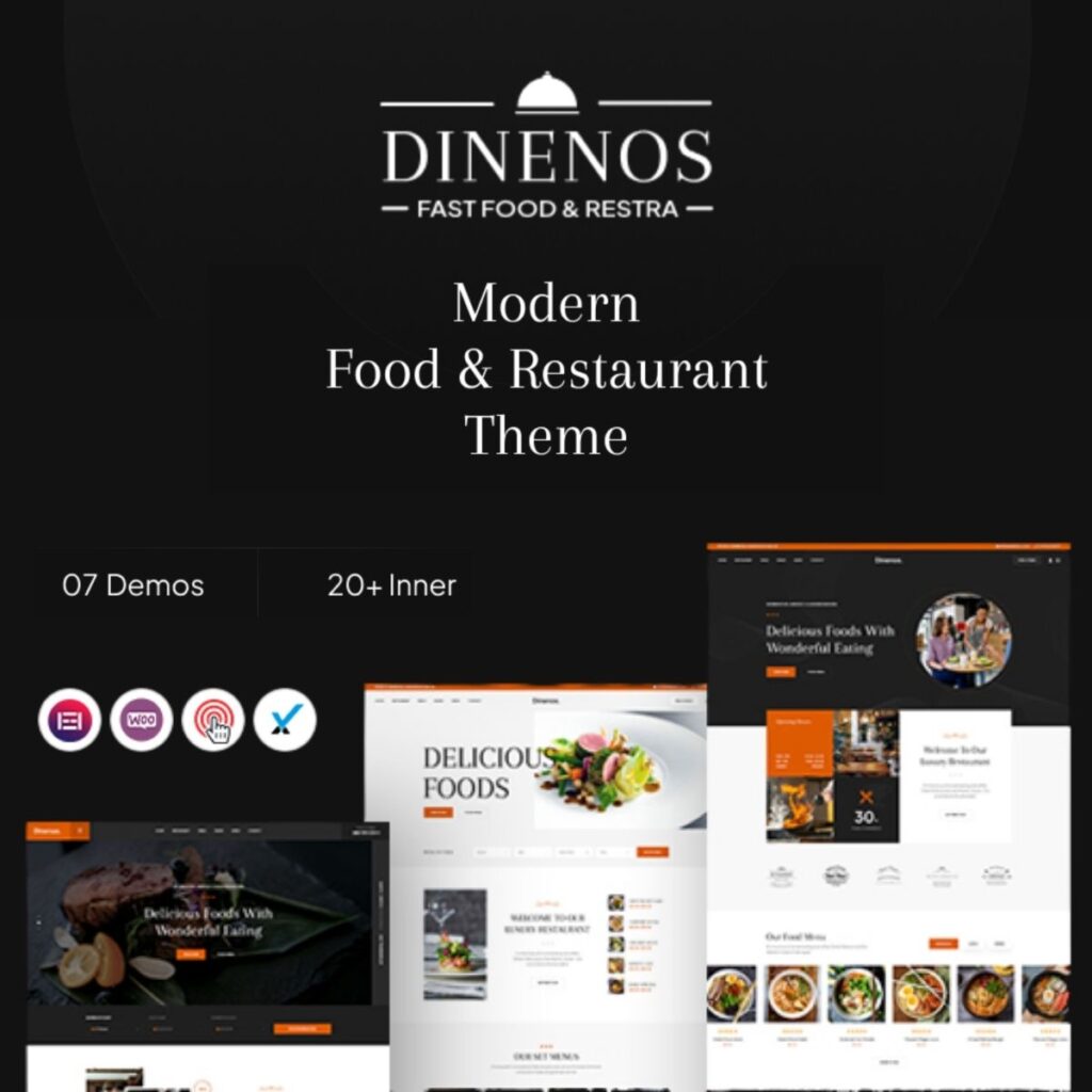 Dinenos – Restaurant WordPress Theme
