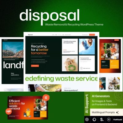 Disposal β Waste Removal & Recycling WordPress Theme