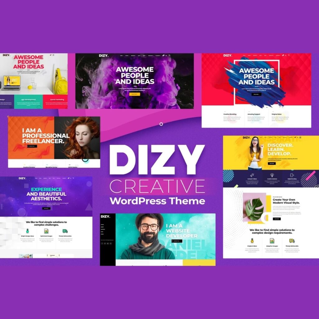 Dizy – Creative Portfolio Theme