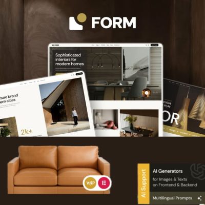 Form β Architecture & Interior Design WordPress Theme