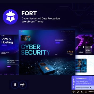 Fort β Cyber Security & Data Protection WordPress Theme