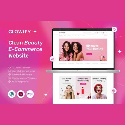 Glowify β Beauty and Cosmetics Shop WordPress Theme