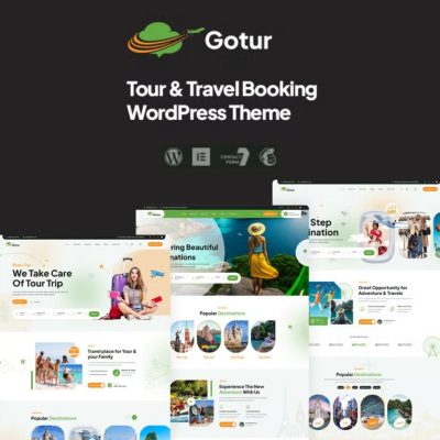 Gotur β Tour & Travel Booking WordPress Theme