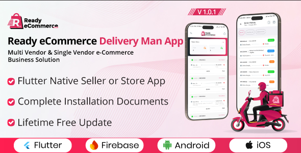 Ready eCommerce - E-Commerce Seller App | Store App | Provider App | Vendor App Addon