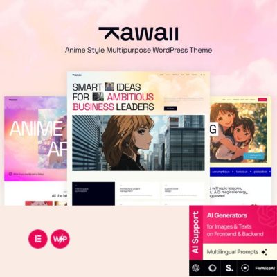 Kawaii β Anime Creative Original WordPress Theme