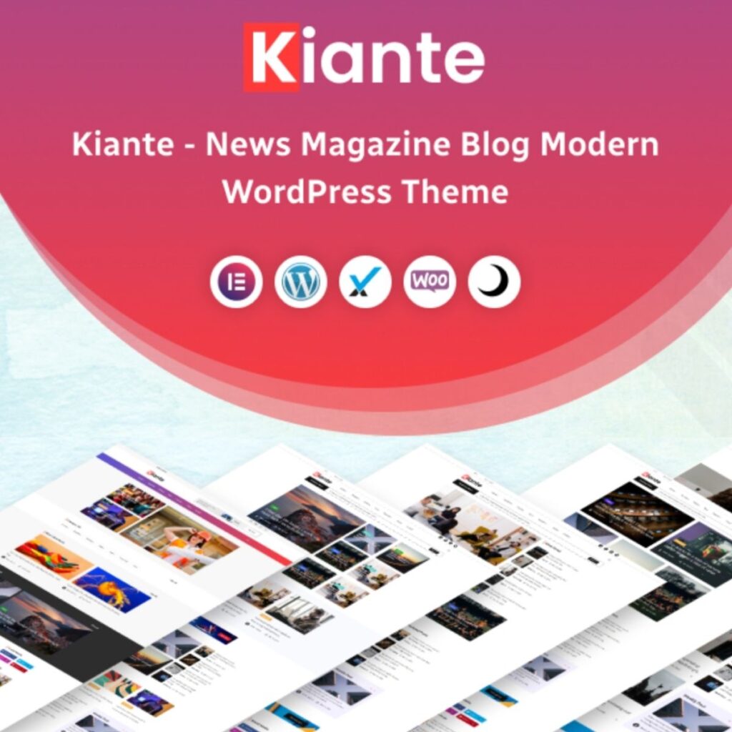 Kiante – Newspaper & Magazine Elementor WordPress Theme Multipurpose