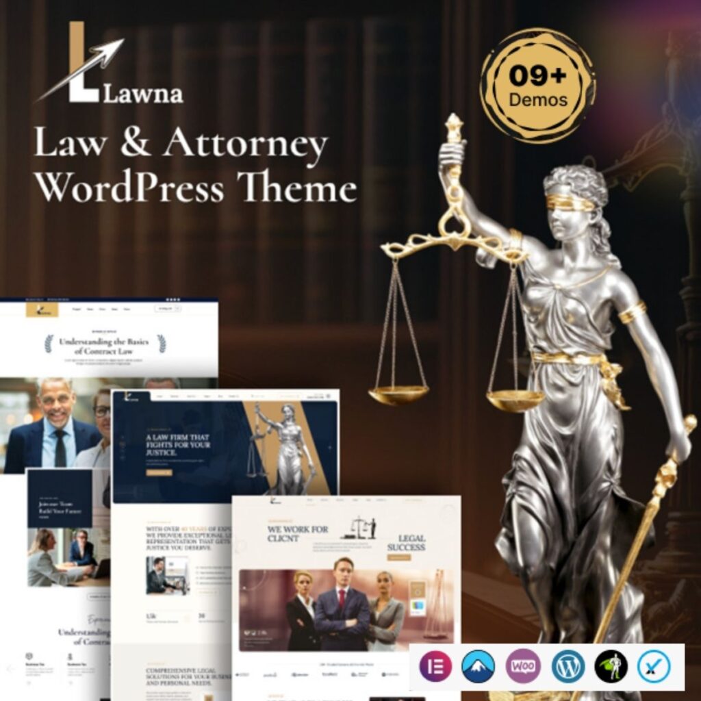 Lawna – Attorney & Advocate WordPress Theme